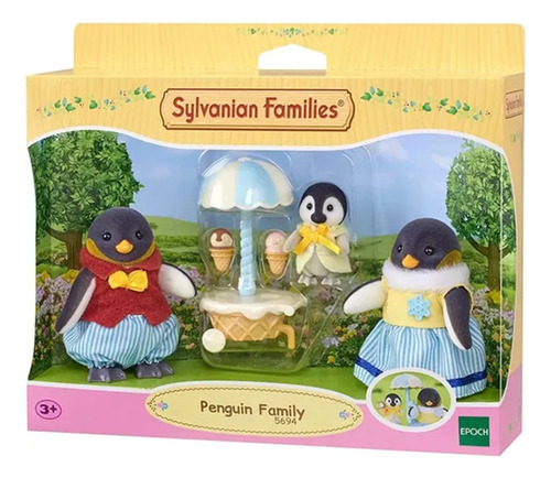 Familia Pinguino Sylvanian Families Juguetes Animales Febo