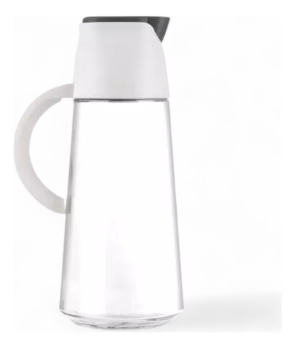Galheteiro De Vidro Para Azeite Vinagre Tampa Automática