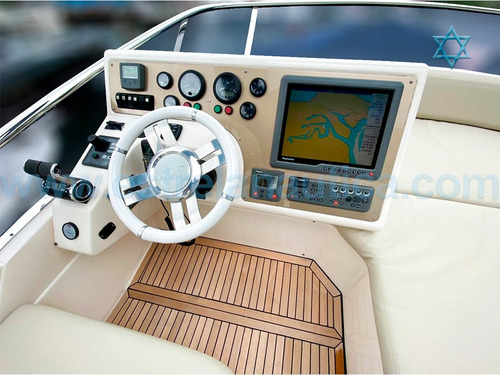 Imagem 6 de 11 de Lancha Azimut 53 Iate Ferretti Axtor Carbrasmar Armada