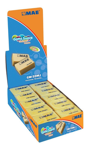 Goma De Migajon De Borrar Gm-20m Mae Borrador 2 Piezas Hogar