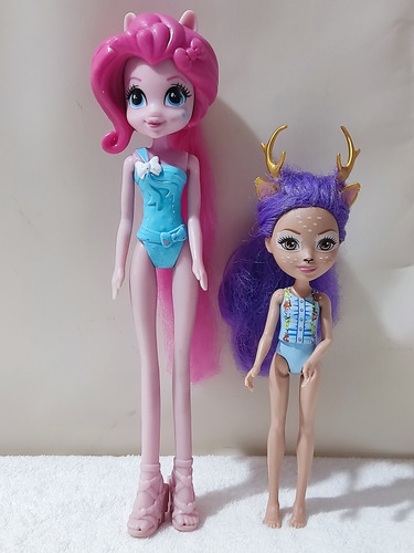 Lote 2 Muñecas De Enchantimals Y My Little Pony. (Usado)