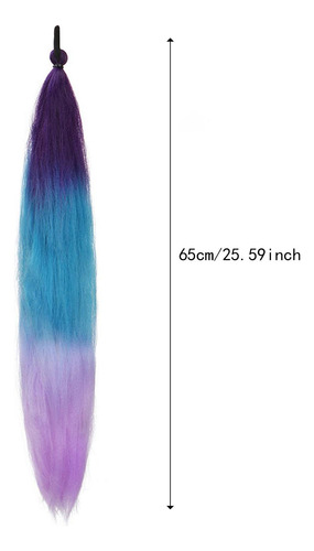 Peinta De Peluca Diy Estayo Soft 65 Cm De Fibra De Alta C26