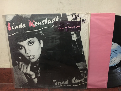 Linda Ronstadt Mad Love Vinilo Lp 1980 Us Classic Rock Aor