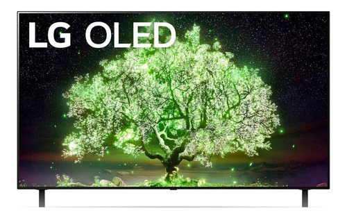 Imagen 1 de 6 de Smart TV LG AI ThinQ OLED55A1PSA 4K 55" 100V/240V