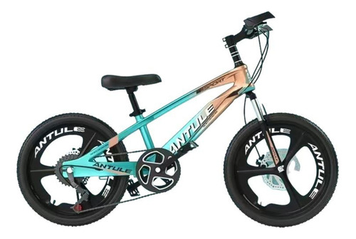 Bicicleta Infantil 10-15 Años Aro 22 Lubabycas Verde