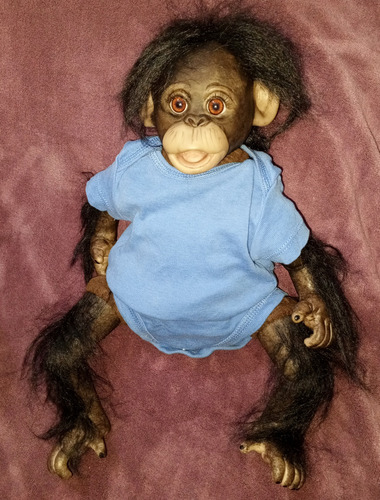 Bebé Chimpancé Reborn (Usado)