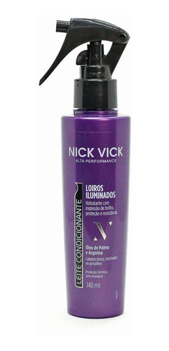 Leite Condicionante Loiros Iluminados Nick Vick 140ml