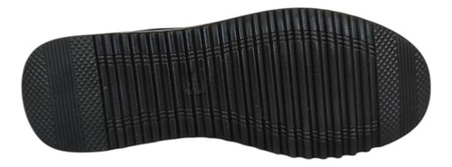 Bota Media Casual Mujer Via Rosmini Vicini Negro