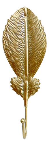 Ganchos De Hierro Fundido Percha De Pared Llave Oro A 4cm