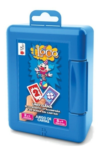 Juego De Cartas En Caja Para Llevar Un Loco Top Toys