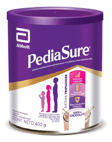 Pediasure Complete Vainilla 6 Latas De 400gr