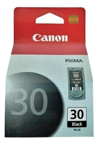 Cartucho De Tinta Canon Pg-30 Cor Preto Do 11 Ml