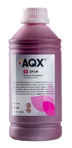 Tinta Sublimacion Aqx Litro Para Epson L1300 L805 T50 T1110 Tinta Magenta