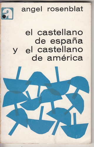 1968 Tapa Zabala Y Carballo El Castellano Rosenblat Uruguay