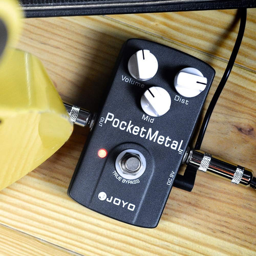 Pedal De Distorsión Metálico Joyo, Enorme Distorsión Con Bot