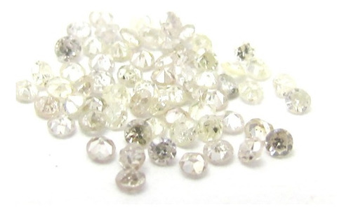 Lote Com 10 Diamantes 1 Ptos Cada Vs1  G  (branco)