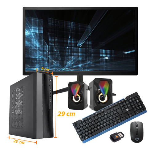 Cpu Mini Monitor 19 Intel Core I5 9a Ger 16gb Ssd480gb Win10