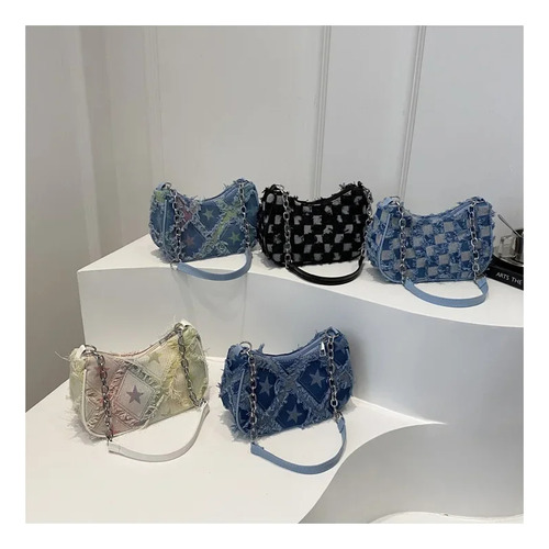 Bolsa De Lona Para Axilas, Tamaño Mediano, Con Cremallera, C