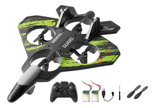 Avión De Control Remoto Con Planeador Rc, Ligero, Con Verde