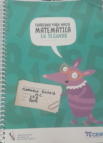 Cuaderno Para Hacer Matemática En Segundo