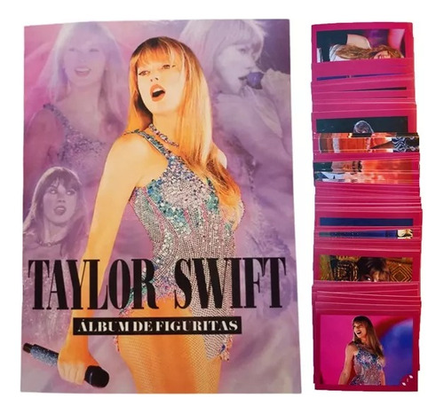Album Taylor Swift + 50 Figuritas Sueltas Para Pegar