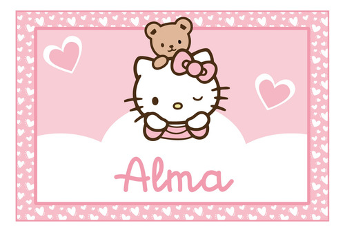 Banner Imprimible 2x1.5 Mts - Hello Kitty Mod. 04