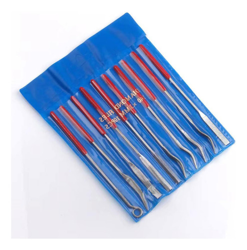 Juego De 10 Piezas De Lima De Aguja De Diamante, Mini Kit De