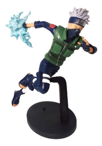 Naruto Shippuden Figura Kakashi Hatake Ninjutsu Ataque 19cm