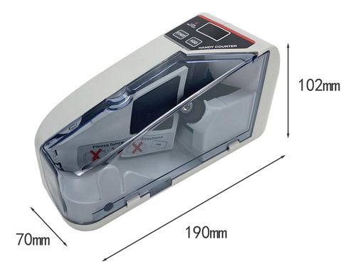 Máquina Contadora De Dinero, Pantalla Led, Máquina