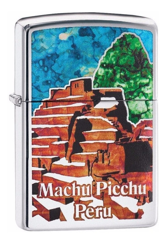 Encendedor Zippo Modelo 29496 Machu Picchu Peru Original