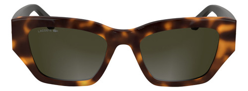Lentes Sol Lacoste Mujer L6053s-5219-214 Diseño Havana
