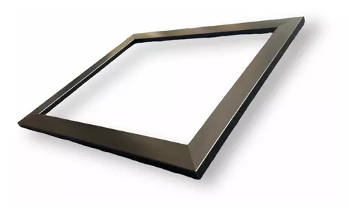 Mira Marco para puzle de alumino para 100 hasta 500 piezas 36x48 cm - negro  brillante - 1,5 mm vidrio artificial
