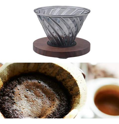 Vierta Sobre La Cafetera Cup Brewer Boca En Forma De
