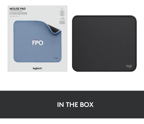 Logitech Mouse Pad-serie De Estudio, Alfombra De Mouse De Co