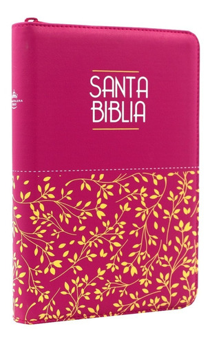 Biblia Cristiana Reina Valera 1960 Letra Grande - Fucsia