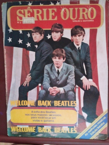 Revista Violão & Guitarra A Volta  Beatles 1979 Série Ouro