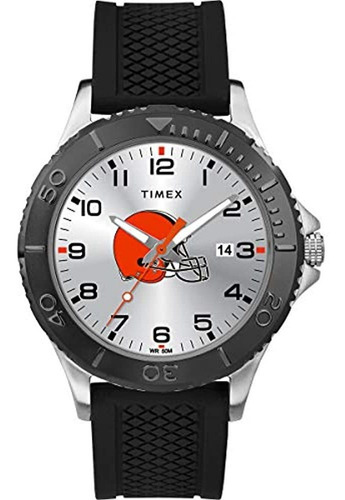 Reloj Timex Para Hombres Twzfbrwmd Nfl Gamer Cleveland Brown