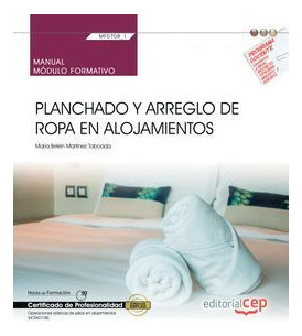 Libro Manual Planchado Y Arreglo De Ropa En Alojamientos. Op