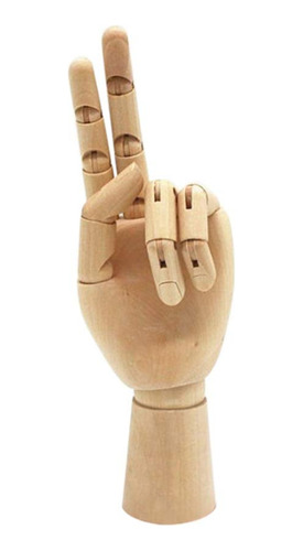Modelo Mano Madera Ochine Maniqui Flexible Moveable Fingers