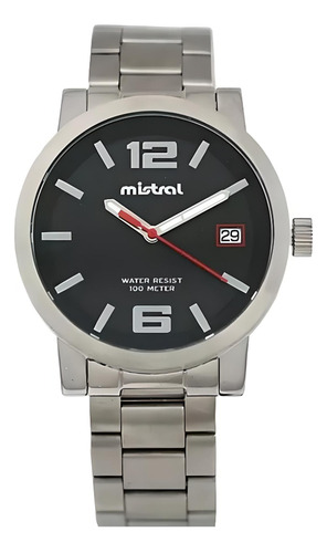 Reloj Hombre Mistral Gsm-060-01 Agente Oficial C