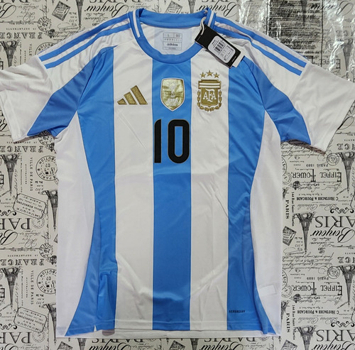 Camiseta Argentina Messi 2024 Original adidas T L