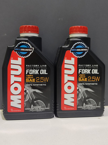 Aceite Motul Fork Oil Factory Line Very Light 2.5w