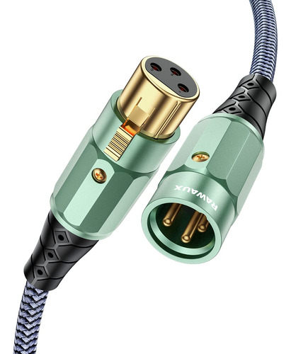 Rawaux Cable De Microfono Xlr A Xlr De Alta Calidad Xlr Mach