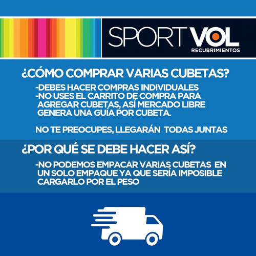 Recubrimiento P/canchas Deportivas Cub 19 L Volton Rosa Verde