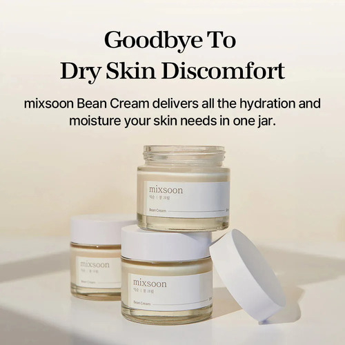 Mixsoon Crema De Frijoles Vegansnail 50 Ml Hidratante Facial Todo Tipo De Piel Día/noche