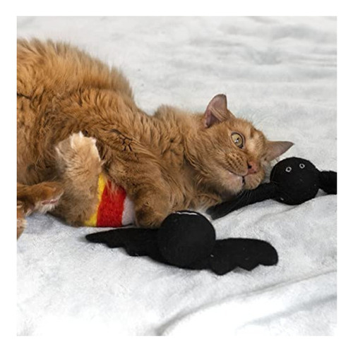 Juguete Gato Animalitos Kong - Cat Wubba Mouse - Juguete De