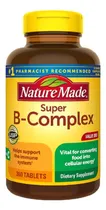 Comprar Super B-complex Nature Made Sistema Inmune 360 Tabletas apoya el sistema inmunitario Este suplemento complejo de vitamina B también apoya al cerebro y el sistema nervioso saludable