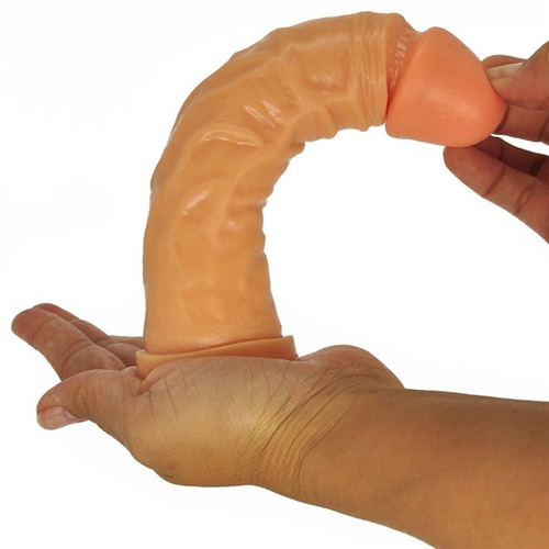 Pênis Savage Em Silicone Flexível 19 Cm X 4 Cm