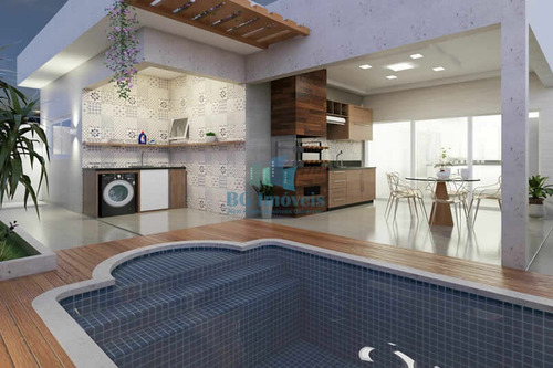 Imagem 11 de 21 de Casa Com Pé Direito Alto De Alvenaria Com 161m² 3 Quartos 1 Suíte 2 Vagas Cobertas Em Sp - Bg21-485