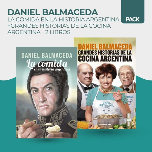 Pack Balmaceda - Cocina E Historia - 2 Libros